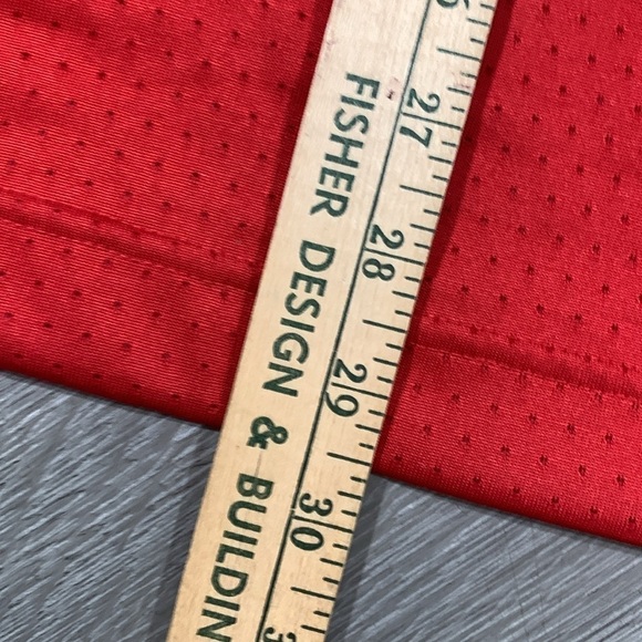 Nike Golf Vintage Red Vented Short Sleeve Athletic Shirt size L - Picture 12 of 13